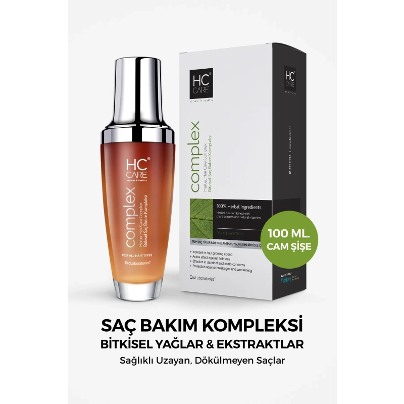 Complex Bitkisel Saç Bakım Kompleksi - 100 ml