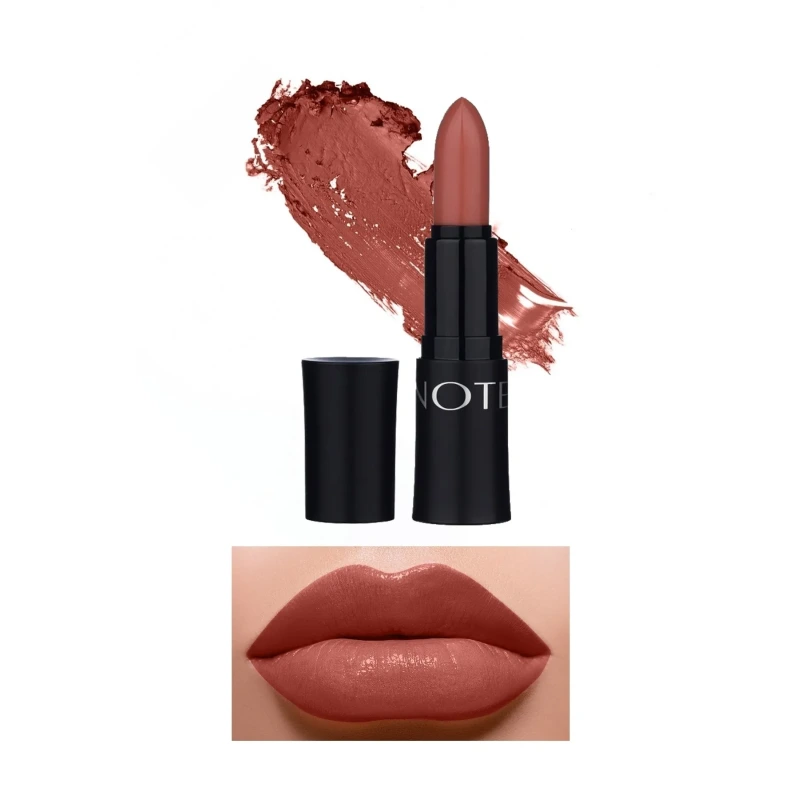 Mattemoist Lipstick Mat Bitişli Ruj 312 Happy Tan - Nude
