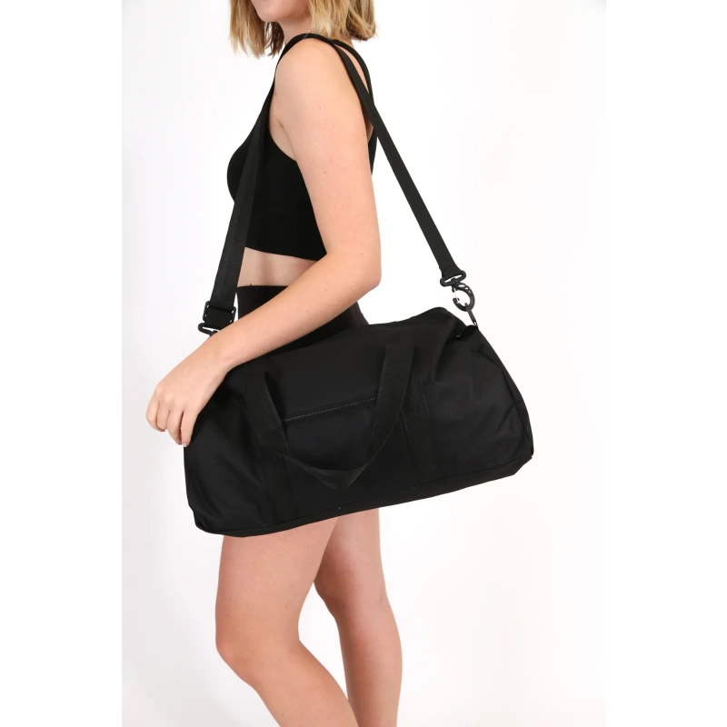 Unisex Günlük Kullanım El Kol Ve Omuzda Taşınabilir Spor Seyahat Fitness Çantası Gym Bag