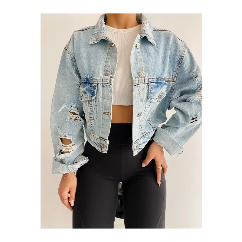 Crop Kot Ceket