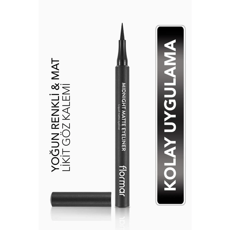 Mat Likit Kalem Eyeliner - Midnight Matte Eyeliner -