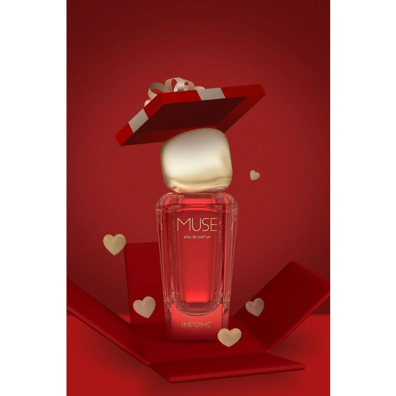 Muse Edp Kadın Parfüm, Çiçeksi-meyveli, Frenk Üzümü, Lavanta, Yasemin, Vanilya, Misk, Amber, 50ml